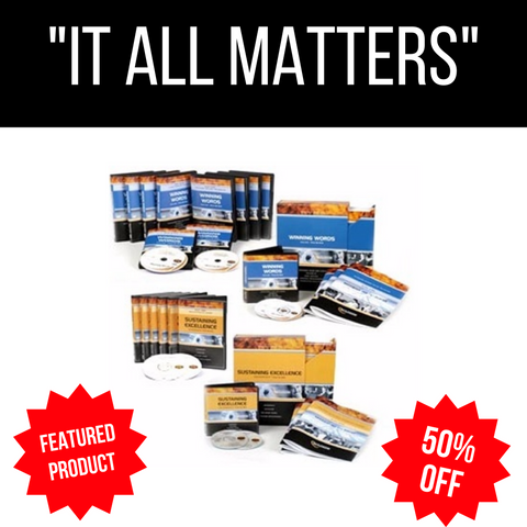 Winning Words & Sustaining Excellence Training System (DVD and CD combo set)