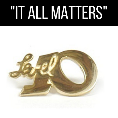 Level 10 Lapel Pin