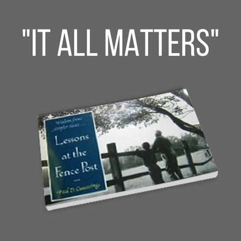 Lessons at the Fence Post (Paperback)